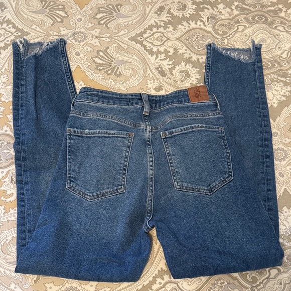 Zara High Rise Blue Jeans - Picture 5 of 6